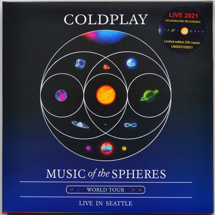 COLDPLAY - MUSIC OF THE SPHERES 0190296666964 - фото 143