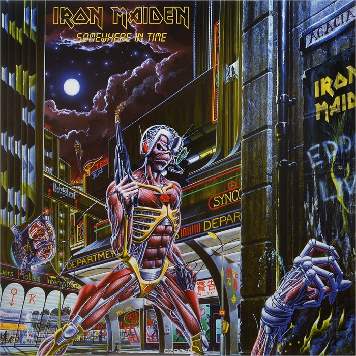 IRON MAIDEN - SOMEWHERE IN TIME 825646248544 - фото 191