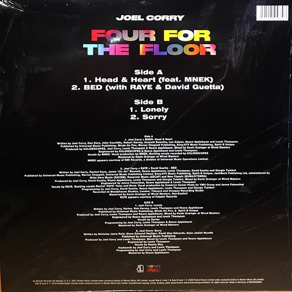 JOEL CORRY - FOUR FOR THE FLOOR 0190295058807 - фото 208