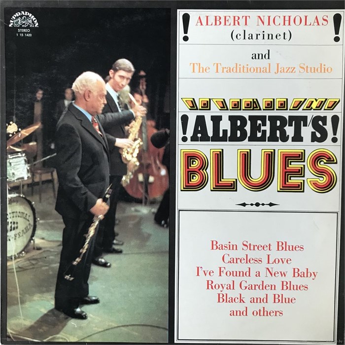 ALBERT NICHOLAS AND THE TRADITIONAL JAZZ STUDIO - ALBERTS BLUES 1115 1420 H - фото 2831