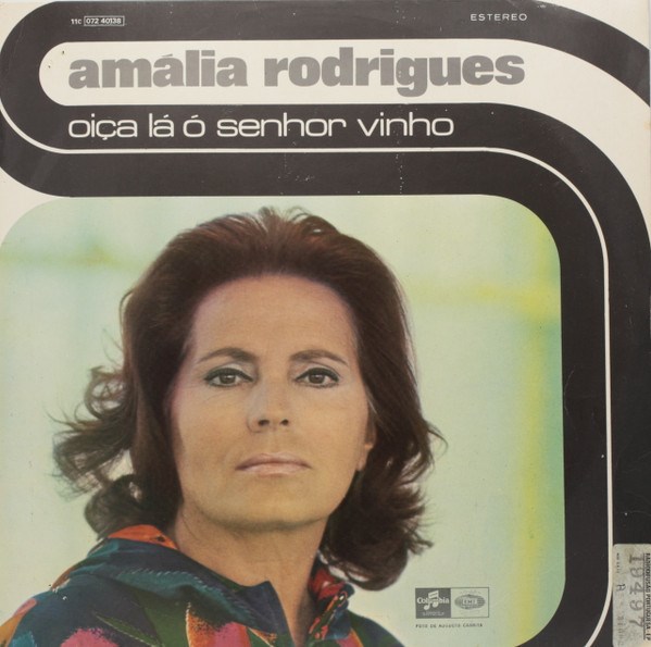 AMALIA RODRIGUES - OICA LA O SENHOR VINHO 8E 054 40138 - фото 2845