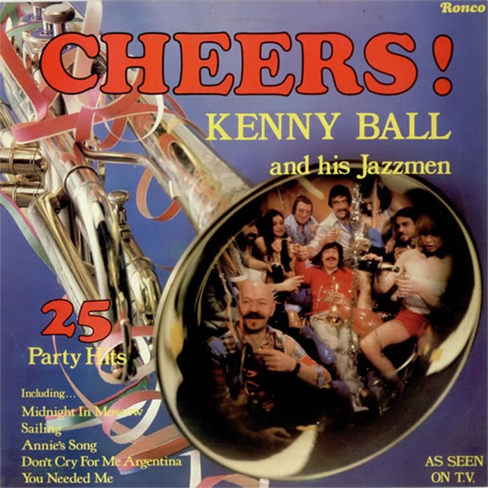 KENNY BALL AND HIS JAZZMEN - CHEERS! RTL 2039 - фото 3404