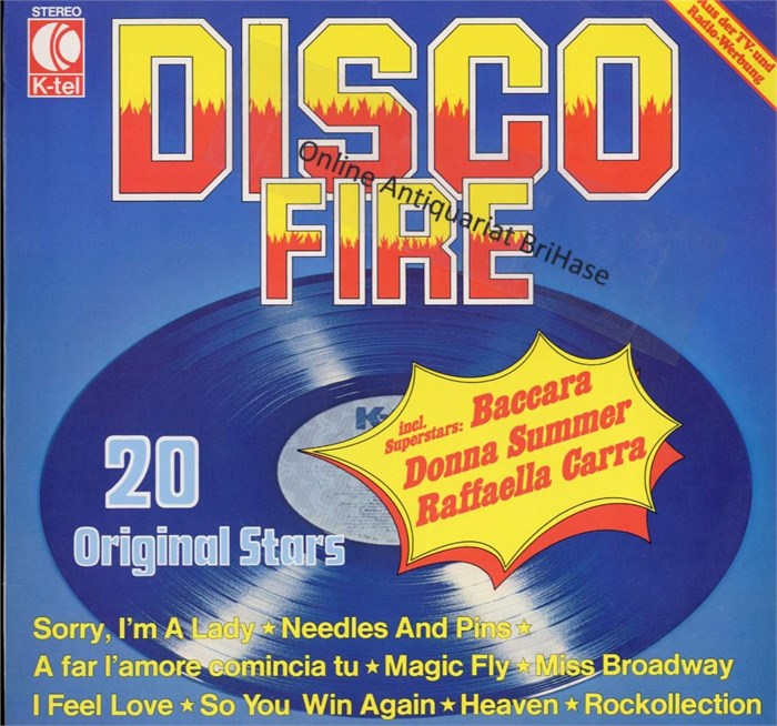 VARIOUS ARTISTS - DISCO FIRE TG 1169 - фото 4028