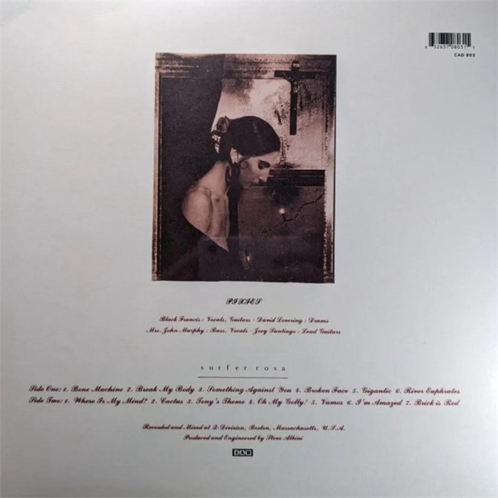 PIXIES - SURFER ROSA 652637080315 - фото 4429