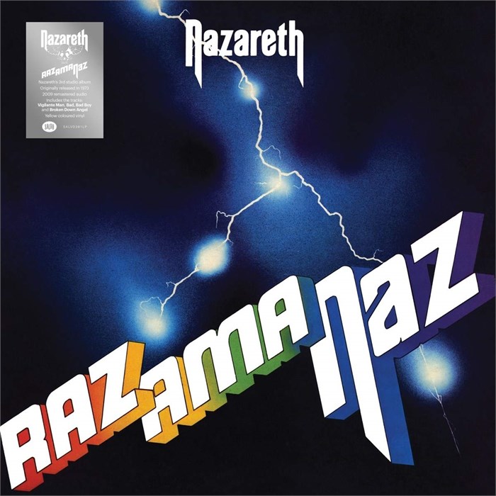 NAZARETH - RAZAMANAZ (YELLOW COLOURED VINYL) 4050538801439 - фото 4653