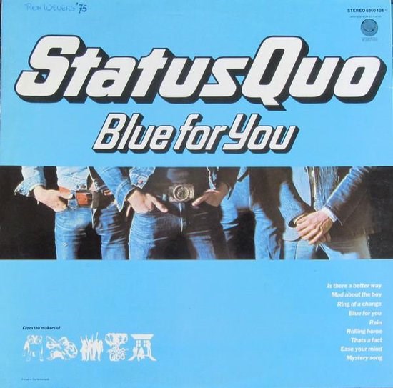 STATUS QUO - BLUE FOR YOU 9102 006 - фото 5070