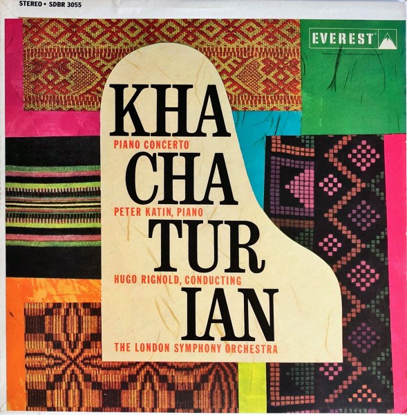 PETER KATIN PIANO, HUGO RIGNOLD - KHATCHATURIAN КОНЦЕРТ ДЛЯ ФОРТЕПИАНО С ОРКЕСТРОМ SMS-2534