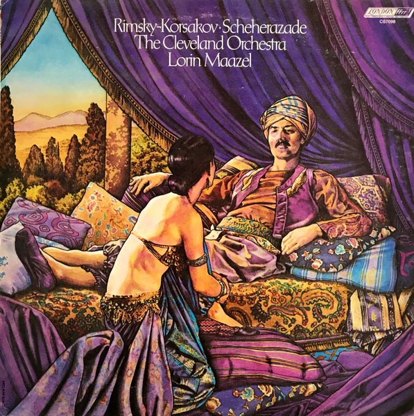 RIMSKY- KORSAKOV - SCHEHERAZADE (THE CLEVELAND ORCHESTRA LORIN MAAZEL) CS 7098