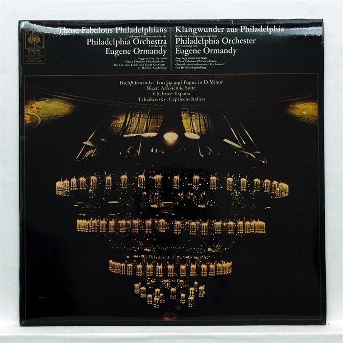 EUGENE ORMANDY - THOSE FABULOUS PHILADELPHIANS PR43