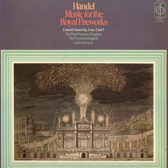 WIND VIRTUOSI OF ENGLAND/VIRTUOSI OF ENGLAND/DAVISON - HANDEL MUSIC FOR THE ROYAL FIREWORKS CFP 105