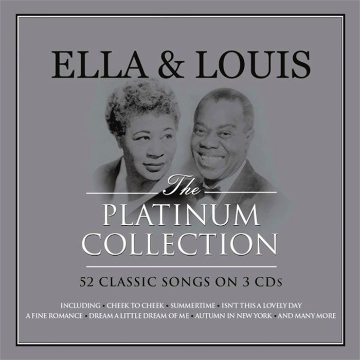 ELLA & LOUIS - THE PLATINUM COLLECTION ( 3LP SET ON COOL WHITE VINYL) 5060403742926