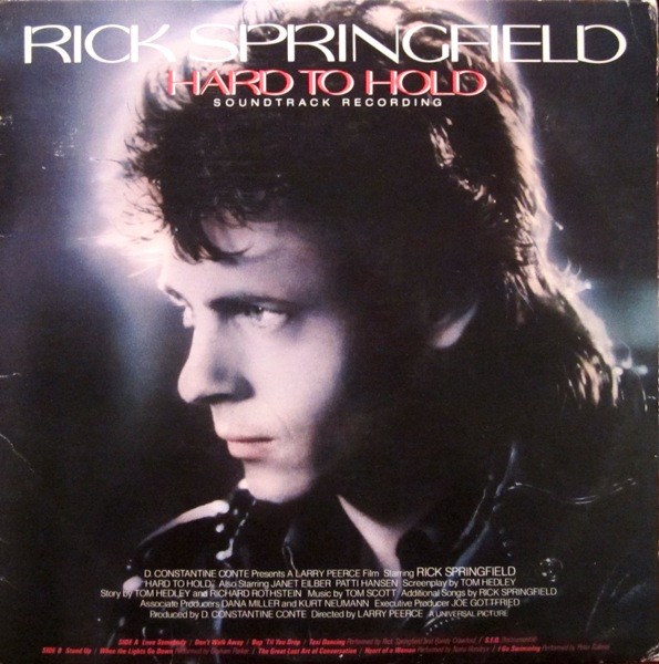 RICK SPRINGFIELD - HARD TO HOLD 0035628493514