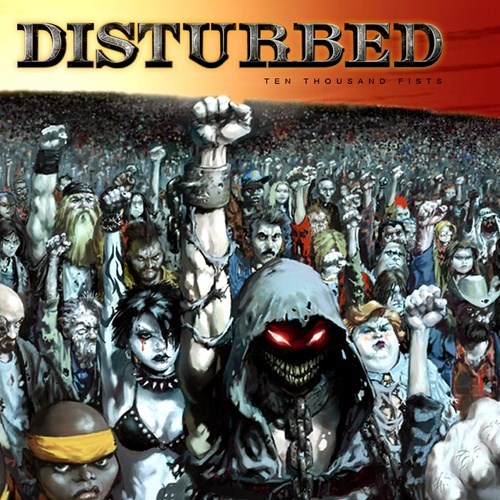 DISTURBED - TEN THOUSAND FISTS (20th ANNIVERSARY COLORED VINYL) (YELLOW FLAME VINYL) 093624830801