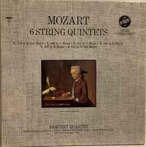 BARCHET QUARTET WITH EMIL KESSINGER - MOZART: 6 STRING QUINTETS SVBX 5003