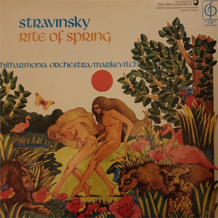 STRAVINSKY - RITE OF SPRING: PHILHARMONIA ORCHESTRA/MARKEVITCH CFP 129