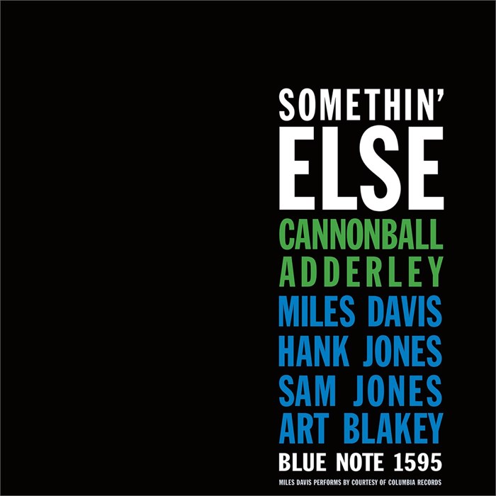 CANNONBALL ADDERLEY - SOMETHIN' ELSE 3770024952131