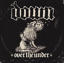 DOWN - OVER THE UNDER (RED/BLACK MARBLE VINYL) 4065629760717