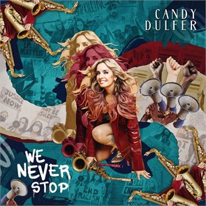 CANDY DULFER - WE NEVER STOP (RED VINYL) 810020505276