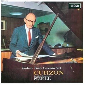 CLIFFORD CURZON, GEORGE SZELL, LONDON SYMPHONY ORCHESTRA - BRAHMS PIANO CONCERTO № 1 028947885634