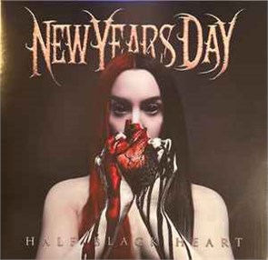 NEW YEARS DAY - HAIF BLACK HEART 196588679018