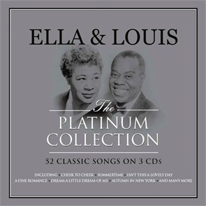 ELLA & LOUIS - THE PLATINUM COLLECTION ( 3LP SET ON COOL WHITE VINYL) 5060403742926