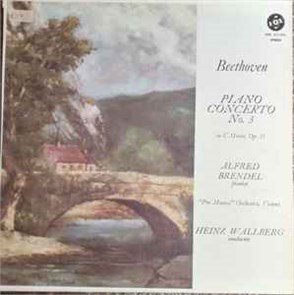 ALFRED BRENDEL / HEINZ WALLBERG - BEETHOVEN PIANO CONCERTO № 3 STPL 511.370