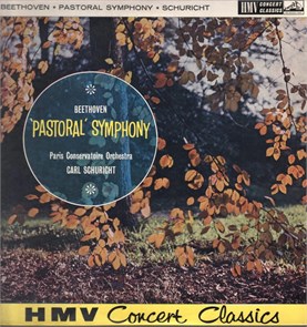 CARL SCHURICHT - BEETHOVEN PASTORAL SYMPHONY XLP 20012