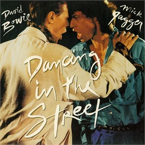 DAVID BOWIE & MICK JAGGER - DANCING IN THE STREET (40th Anniversary Limited Edition  White Vinyl) 5021732659125