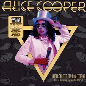 ALICE COOPER - WELCOME TO MY NIGHTMARE Live at The Forum, Los Angeles,6/17/75 603497812561