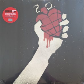 GREEN DAY - AMERICAN IDIOT 20 (20th Anniversary Edition RED &amp; BLACK SPLATTER VINYL) 093624862734