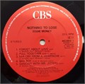 EDDIE MONEY - NOTHING TO LOSE 07464443021