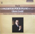 VLADIMIR GOLSCHMANN/COLUMBIA SYMPHONY ORCHESTRA - BACH CONCERTOS POUR PIANO №3-5-7 GLENN GOULD CBS 60028
