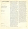 CARL MARIA VON WEBER - OUVERTUREN 8 26 781